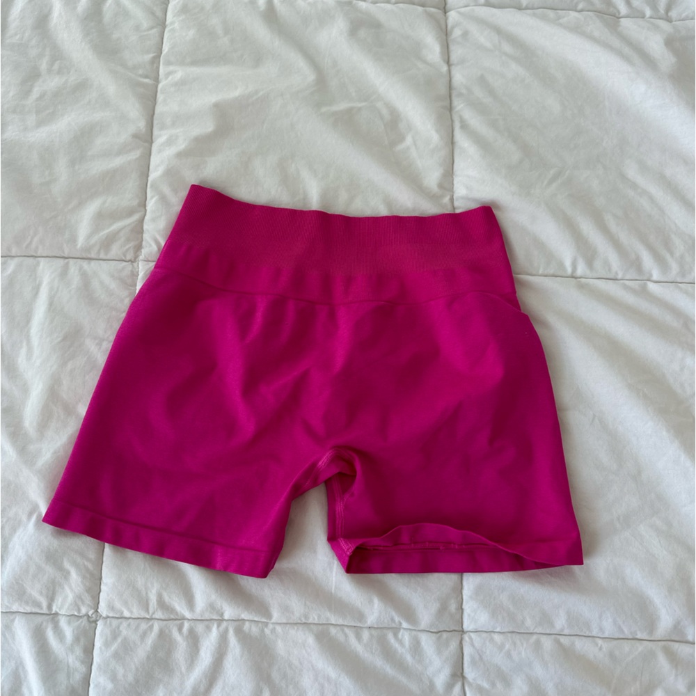Pink shorts